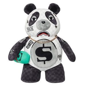 Sprayground money panda bear backpack